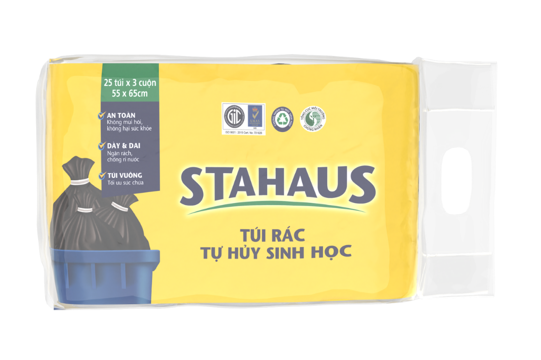 Túi rác đen THSH STAHAUS 55x65cm